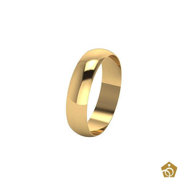 Aliança Tradicional Ouro 18k | 7 gramas (par)